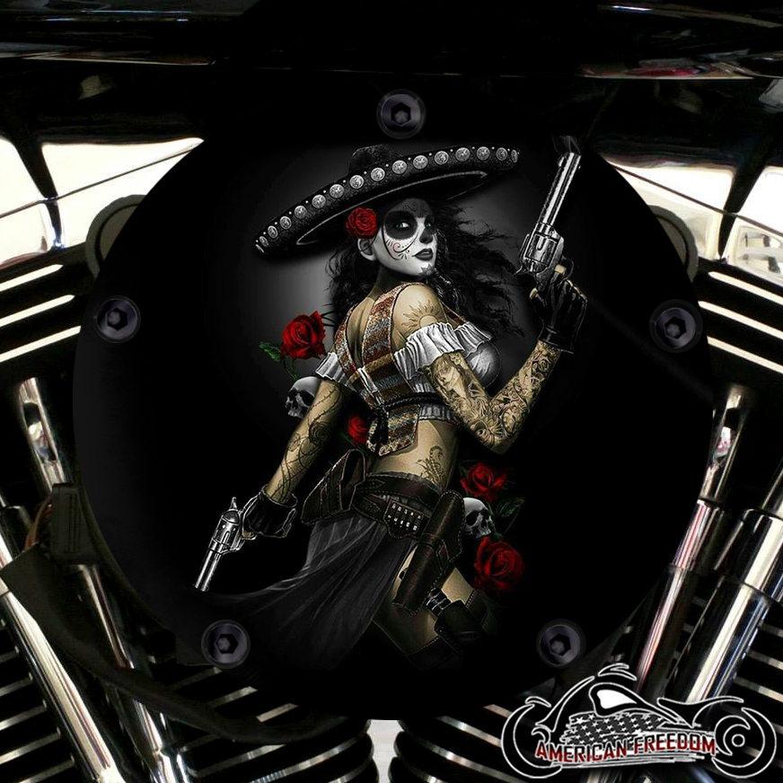 Harley Davidson High Flow Air Cleaner Cover - Bandita